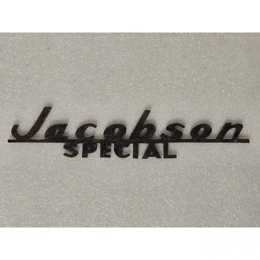 Vtg‎ OEM Jacobson Special Car Emblem Badge